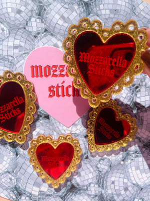 Mozzarella Sticks Obsession Hearts