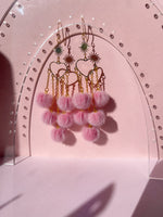 Pretty in Pink Rich Girl Poms