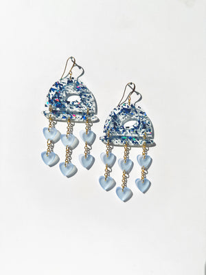 Icee Blue Flake Cleo Hearts - Shop Cholla x Hyde