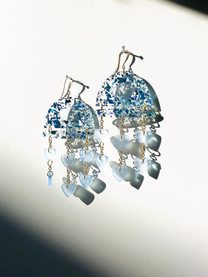 Icee Blue Flake Cleo Hearts - Shop Cholla x Hyde