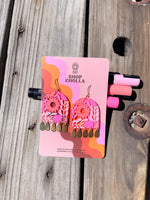 Pink Juicy Flower Shields