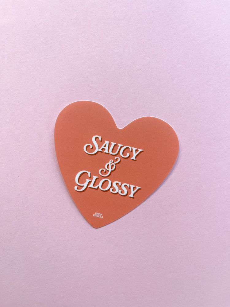 Saucy & Glossy Sticker
