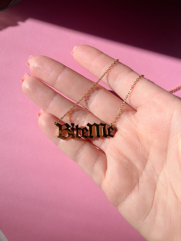 Bite Me Necklace