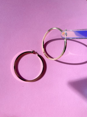 Clean Girl Hoops