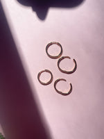PVD Gold Clicker Hoops