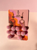 Pretty in Pink Rich Girl Poms