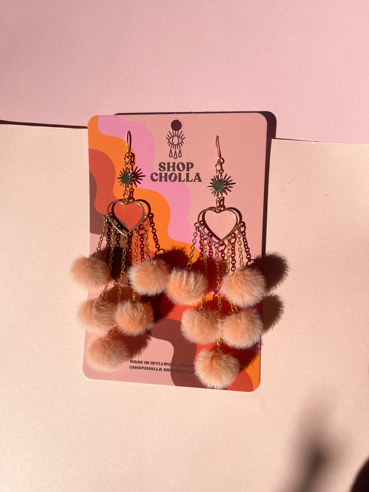 Peachy Sweet Rich Girl Poms