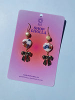Glass Heart Bows Baby