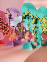 Pastel Big Love Earring Display