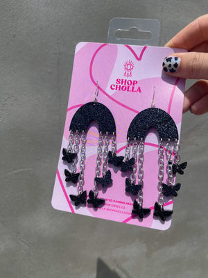 Black Microglitter Kaleidoscope