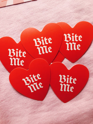 Bite Me Sticker