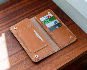 Biker Long Wallet by Strange Customs