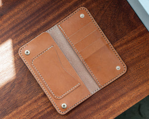 Biker Long Wallet by Strange Customs